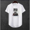 Erkek Oversize Ön Araba Baskili T-shirt Premium